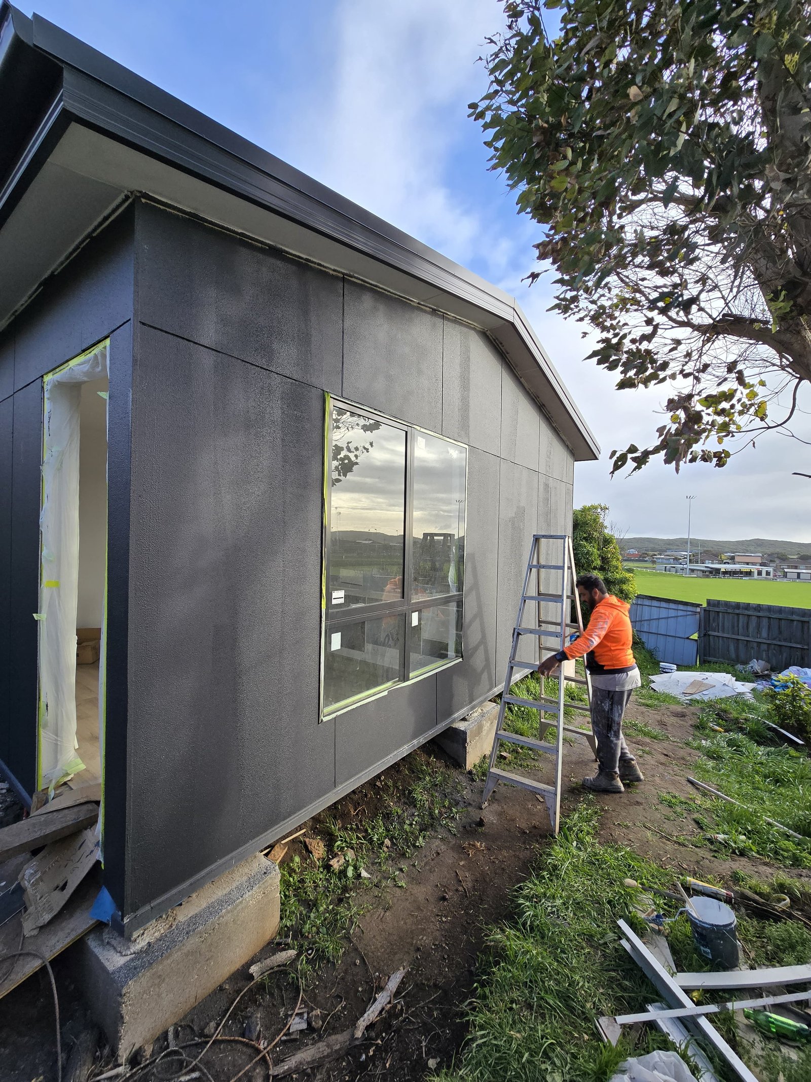 Construction progress